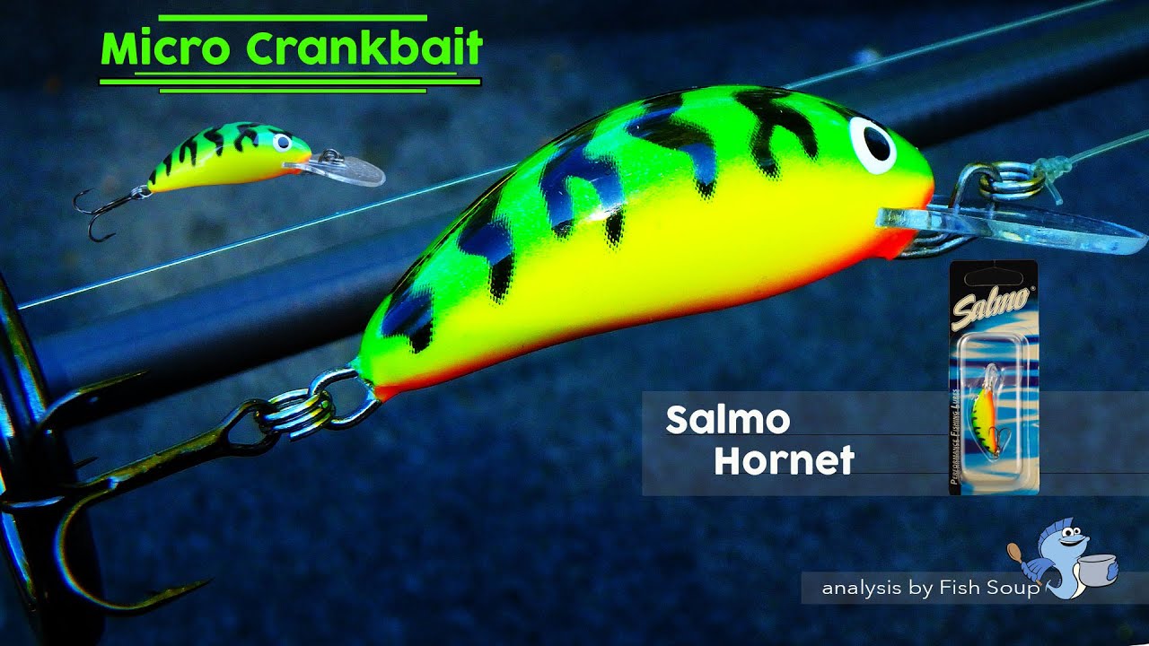 Воблер Salmo Hornet Deep Runner 9F - плуващ