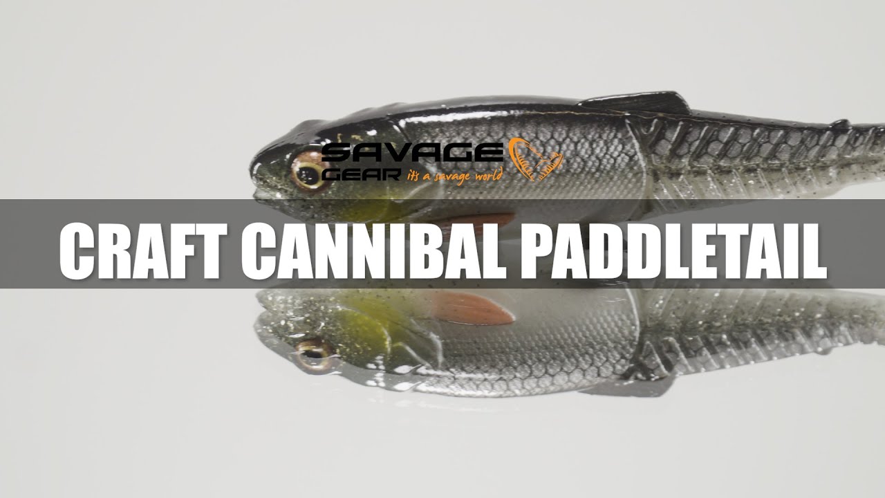 SAVAGE GEAR Craft Cannibal Paddletail 10.5cm 12g