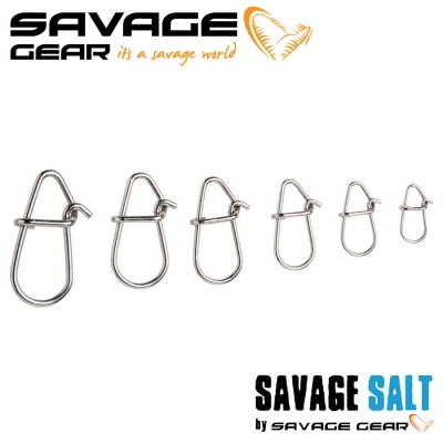 Savage Gear Salt Round Snaps M 15pcs