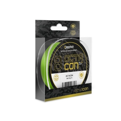 Плетено влакно Delphin OctaCON fluo green