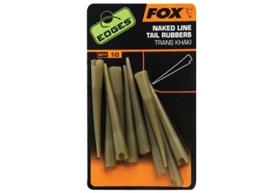 FOX EDGES NAKED LINE TAIL RUBBERS Naked Line Tail Rubbers