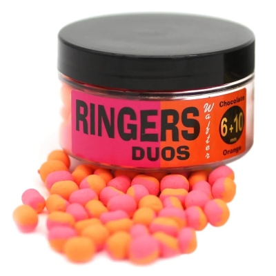 RINGERS Duo Orange and Pink Wafters 6-10mm 50g