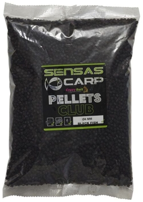 Пелети Sensas CLUB - BLACK FISH 1KG