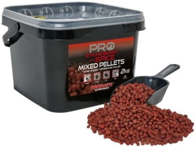 Пелети Starbaits Mixed Pellets STRAWBERRY SPICE 2KG