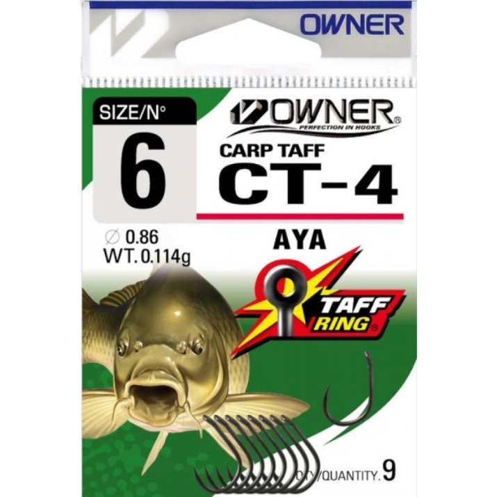 Куки Owner CT-4 Aya | Риболовен магазин - На Куката