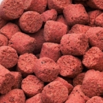 SENSAS Pellets Club Rouge Fraise 1kg, 8mm