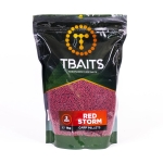 Пелети T-BAITS RED STORM 1kg 3mm