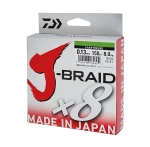 Плетено Влакно Daiwa J-BRAID X8 Chartreuse (жълто) – 150М