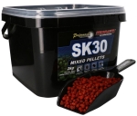 Пелети Starbaits Mixed Pellets SK30, Hot Demon 2KG